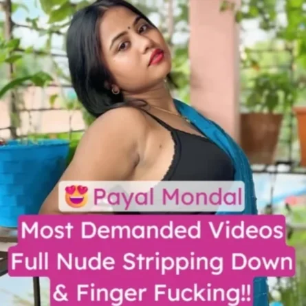 Insta Model Payel Mondal Fully Nude Stripping Down and Finger Fucking Her Wet Pussy