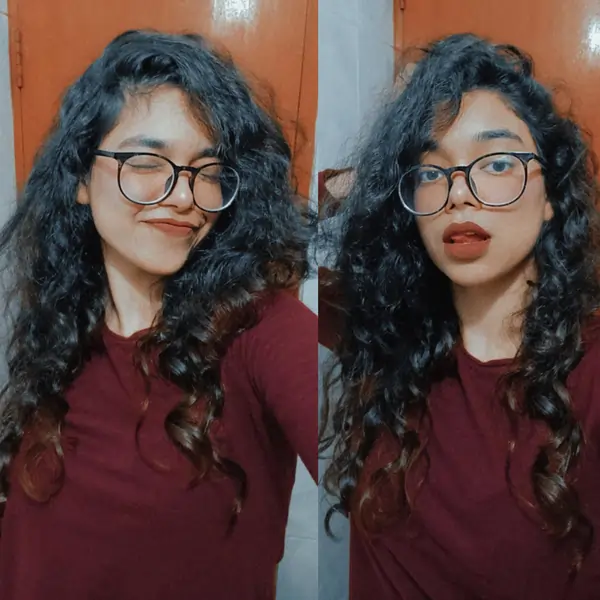 Beautiful Curry Hair Girlfriend Full Nude