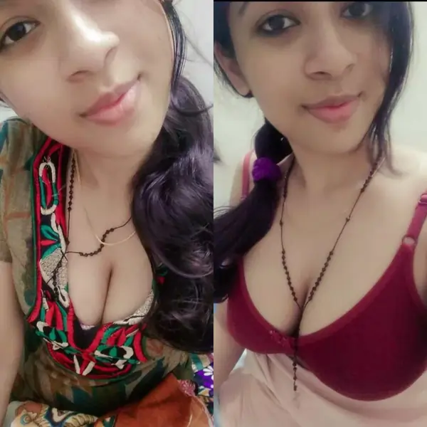 Beautiful Cute Girlfriend Boobs Selfie