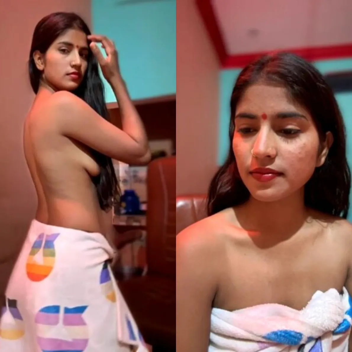 Beautiful Desi Teen Girl Strip Her Cloths