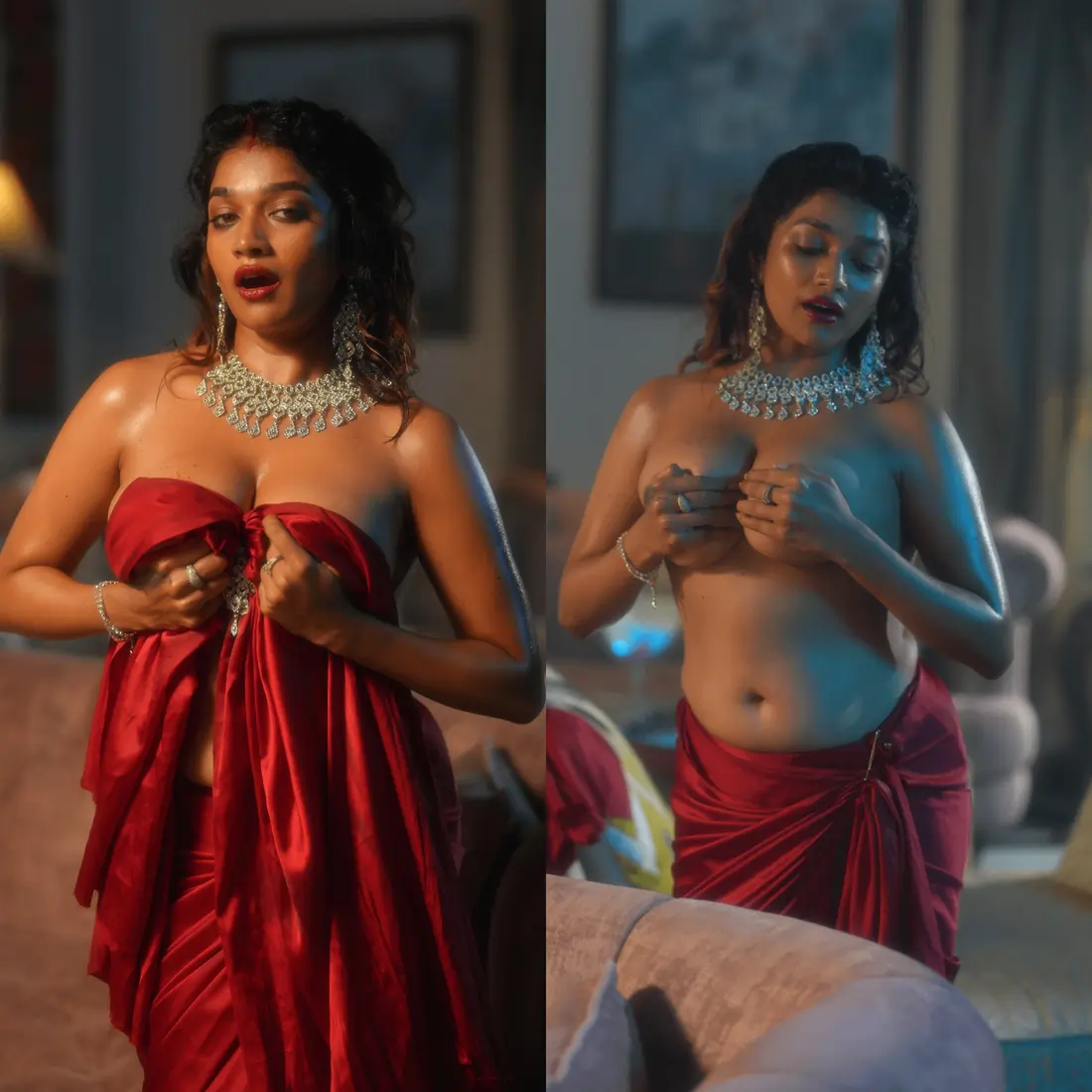 Lavanya Manickam Fully Nude Giving Blowjob