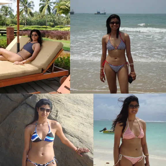 Trending Cute Sexy Slim Wife In Beach