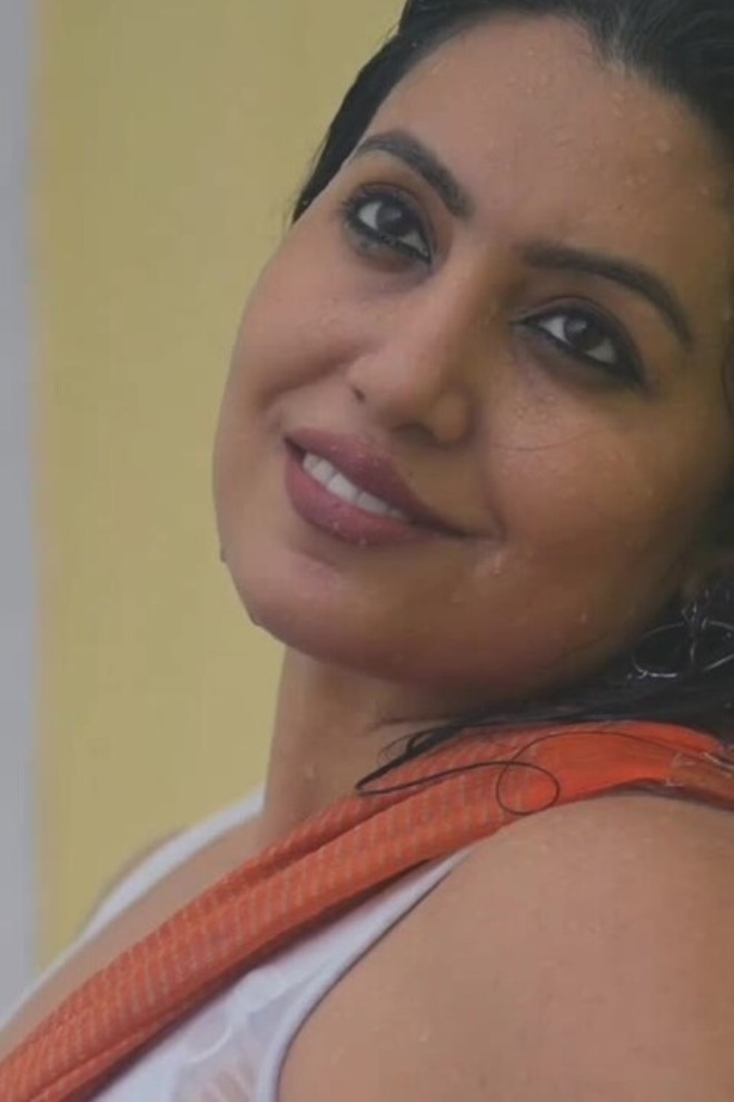 Indian Model In Rain Inside Bra Visible